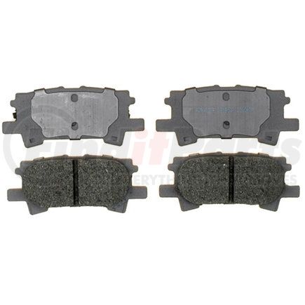 14D996M by ACDELCO - Semi-Metallic Rear Disc Brake Pad Set