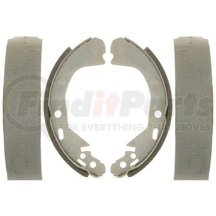 14720B by ACDELCO - Bonded Rear Brake Shoe Set