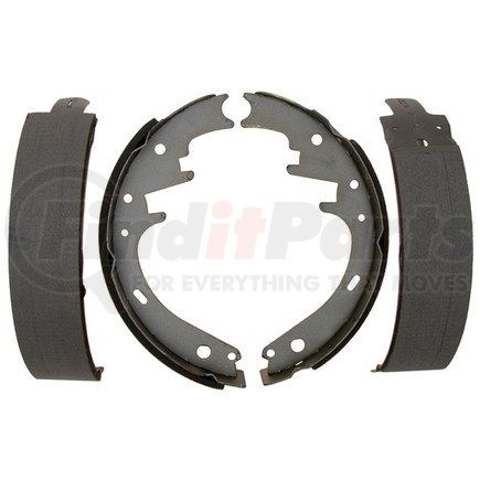 14263B by ACDELCO - Bonded Rear Brake Shoe Set