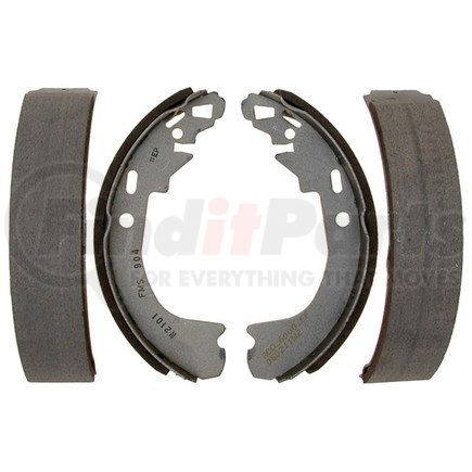 14904B by ACDELCO - Bonded Rear Brake Shoe Set