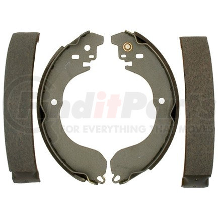 14919B by ACDELCO - Bonded Rear Brake Shoe Set