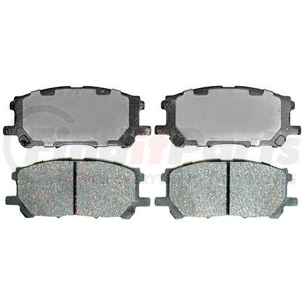 14D1005CH by ACDELCO - Ceramic Front Disc Brake Pad Set