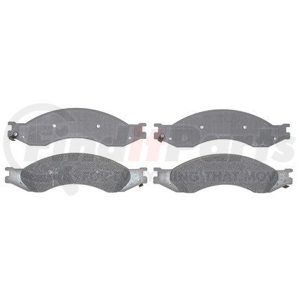 14D1010MX by ACDELCO - Severe Duty Semi-Metallic Front Disc Brake Pad Set