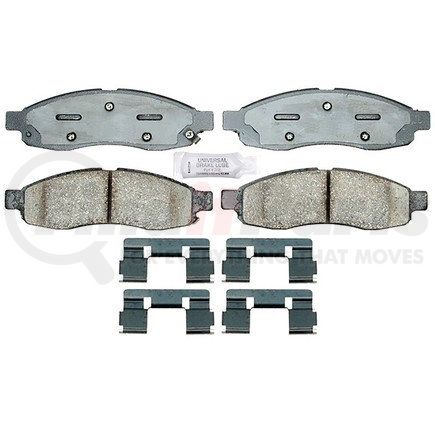 14D1015CH by ACDELCO - Ceramic Front Disc Brake Pad Set