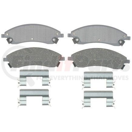 14D1019ACH by ACDELCO - Ceramic Front Disc Brake Pad Set