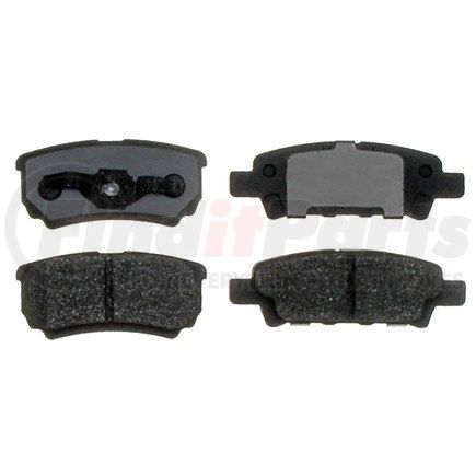 14D1037CH by ACDELCO - Ceramic Rear Disc Brake Pad Set