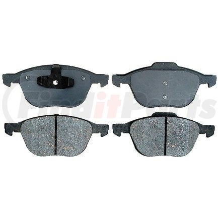 14D1041CH by ACDELCO - Ceramic Rear Disc Brake Pad Set