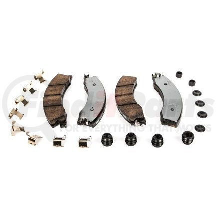 171-1163 by ACDELCO - Front Disc Brake Pad Kit with Springs, Boots, Bushings, and Seals