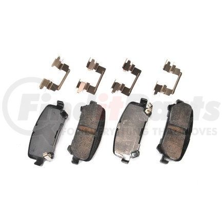 171-1189 by ACDELCO - Rear Disc Brake Pad Kit with Retainers