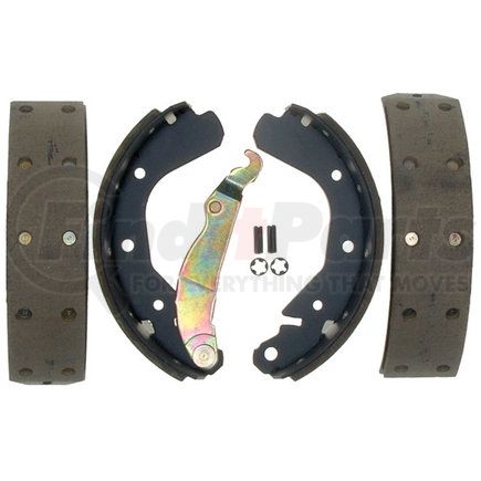 17594R by ACDELCO - Riveted Rear Drum Brake Shoe Set