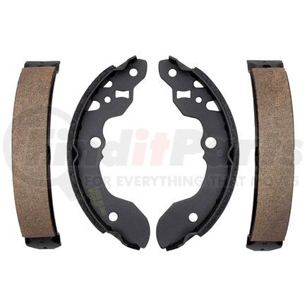 17641B by ACDELCO - Bonded Rear Drum Brake Shoe Set