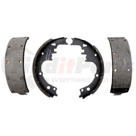 17246R by ACDELCO - Riveted Front Drum Brake Shoe Set