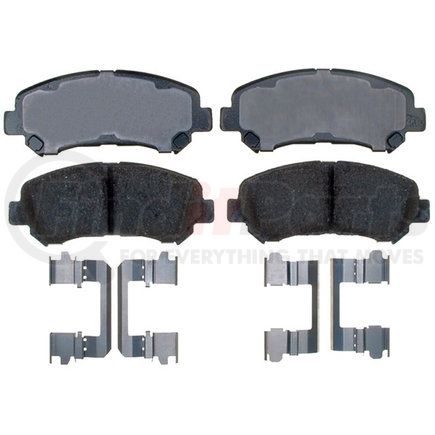 17D1338CH by ACDELCO - Ceramic Front Disc Brake Pad Set