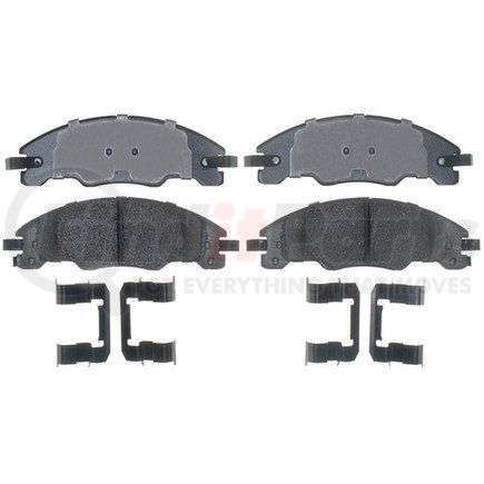 17D1339CH by ACDELCO - Ceramic Front Disc Brake Pad Set