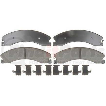 17D1411MH by ACDELCO - Semi Metallic Rear Disc Brake Pad Set