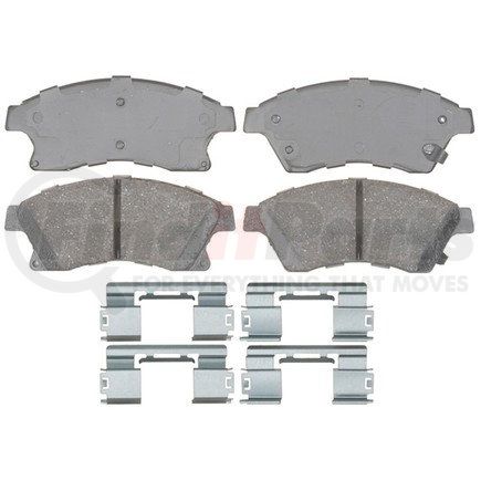 17D1522CH by ACDELCO - Ceramic Front Disc Brake Pad Set
