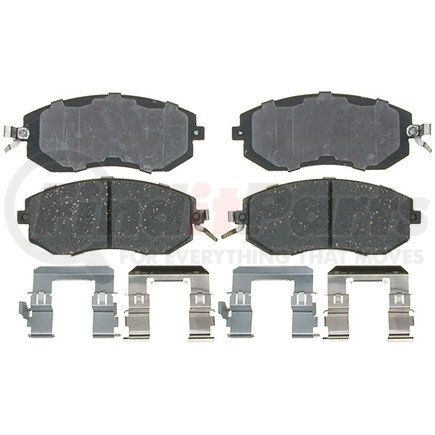 17D1539CH by ACDELCO - Ceramic Front Disc Brake Pad Set