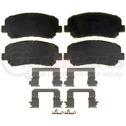 17D1623CH by ACDELCO - Ceramic Front Disc Brake Pad Set
