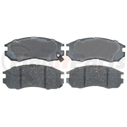 17D484C by ACDELCO - Ceramic Front Disc Brake Pad Set