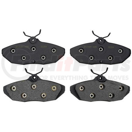 17D599 by ACDELCO - Organic Rear Disc Brake Pad Set