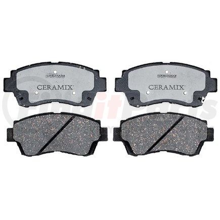 17D697C by ACDELCO - Ceramic Front Disc Brake Pad Set