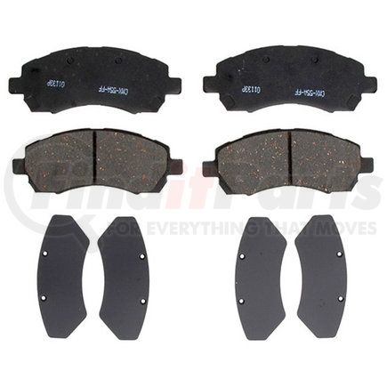 17D722C by ACDELCO - Ceramic Front Disc Brake Pad Set