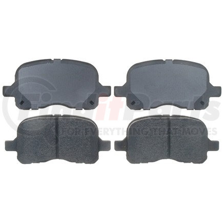 17D741 by ACDELCO - Organic Front Disc Brake Pad Set