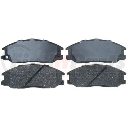 17D864AC by ACDELCO - Ceramic Front Disc Brake Pad Set