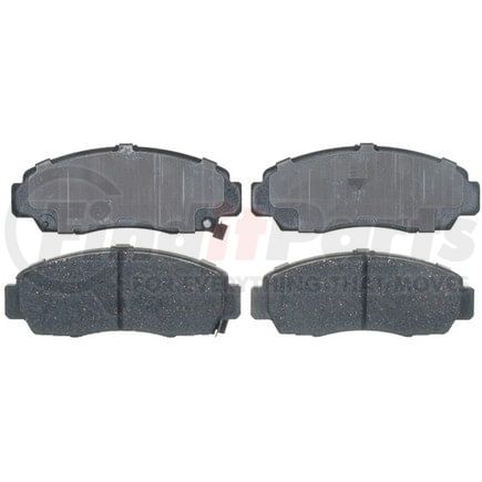 17D787C by ACDELCO - Ceramic Front Disc Brake Pad Set