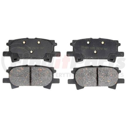 17D996C by ACDELCO - Ceramic Rear Disc Brake Pad Set