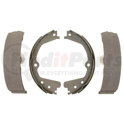 17952B by ACDELCO - Bonded Rear Parking Brake Shoe Set