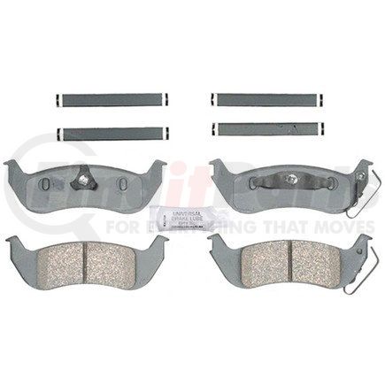 17D1040ACH by ACDELCO - Ceramic Rear Disc Brake Pad Set