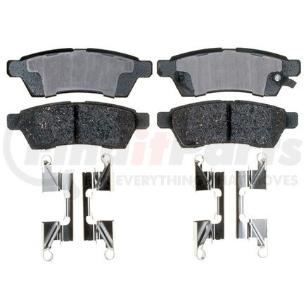 ACDelco 17D1100CH Disc Brake Pad Set Ceramic Rear Disc Brake Pad Set