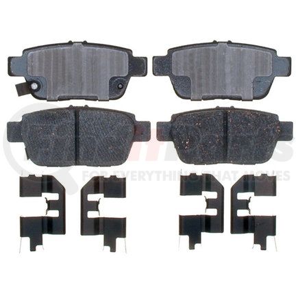 17D1103CH by ACDELCO - Ceramic Rear Disc Brake Pad Set