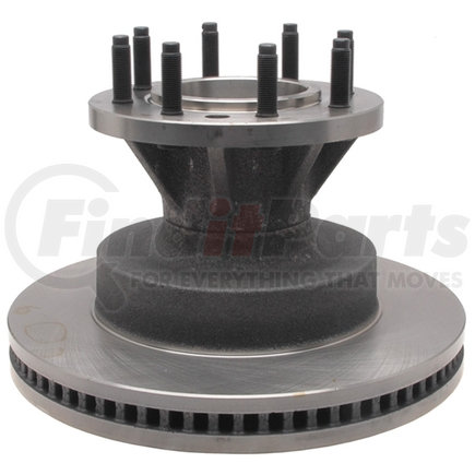 18A2599A by ACDELCO - Non-Coated Front Disc Brake Rotor and Hub Assembly