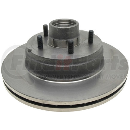 18A286A by ACDELCO - Non-Coated Front Disc Brake Rotor and Hub Assembly