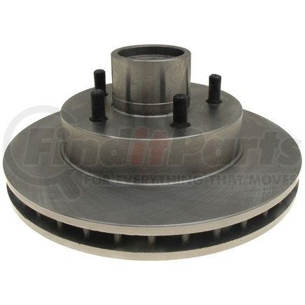 18A162A by ACDELCO - Non-Coated Front Disc Brake Rotor and Hub Assembly