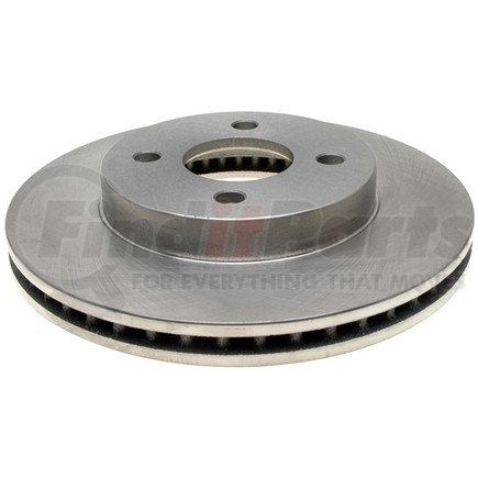 18A1585A by ACDELCO - Non-Coated Front Disc Brake Rotor