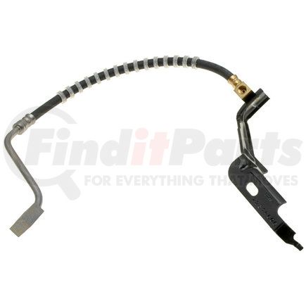 18J4021 by ACDELCO - Front Driver Side Hydraulic Brake Hose Assembly