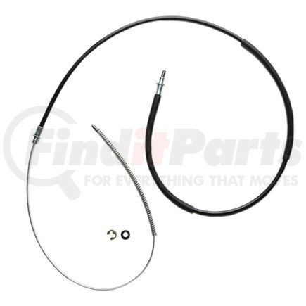 18P2037 by ACDELCO - Rear Driver Side Parking Brake Cable Assembly