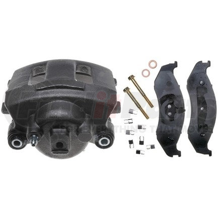 18R983 by ACDELCO - Front Passenger Side Disc Brake Caliper Assembly with Pads (Loaded)