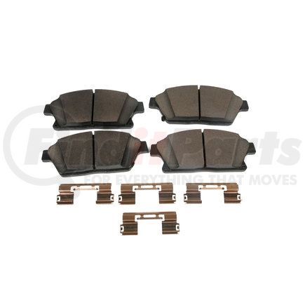 22799077 by ACDELCO - Front Disc Brake Pad Kit with Brake Pads and Clips