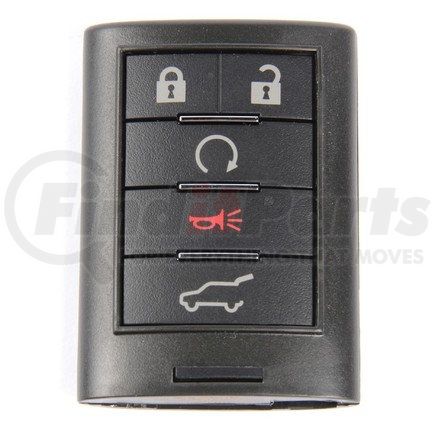 25843982 by ACDELCO - 5 Button Keyless Entry Remote Key Fob