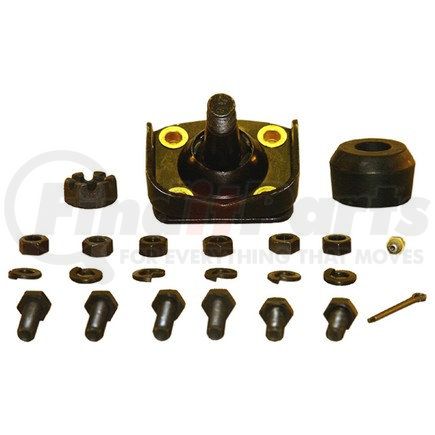 45D2257 by ACDELCO - Front Lower Suspension Ball Joint Assembly