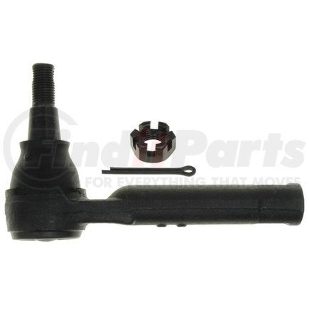 46A0722A by ACDELCO - Outer Steering Tie Rod End with Fitting, Pin, and Nut