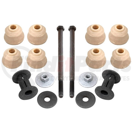 46G0068A by ACDELCO - Front Suspension Stabilizer Bar Link Bushing Kit with Washers, Nut, and Bolt