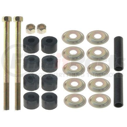 46G0338A by ACDELCO - Rear Suspension Stabilizer Bar Link Bushing Kit with Washers, Nut, and Bolt