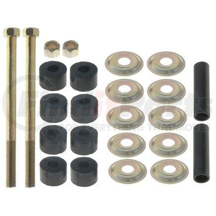ACDelco 46G0338A Rear Suspension Stabilizer Bar Link Bushing Kit with Washers, Nut, and Bolt