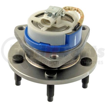 512222 by ACDELCO - Gold™ Wheel Bearing and Hub Assembly - Rear, Driver Side