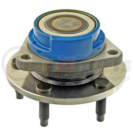 512236 by ACDELCO - Gold™ Wheel Bearing and Hub Assembly - Rear, Driver Side